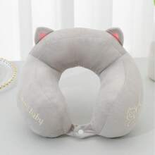 Cartoon Animal Shaped U-Shaped Pillow, 3D Hump Neck Pillow For Office Nap, Travel, Airplane, Neck Support