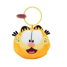 GARFIELD 6 estilos de llavero de peluche lindo de  juguete de peluche suave de gato Odie, muñeco de felpa de dibujos animados, llavero colgante, regalo de cumpleaños - Multicolor - Ver 8