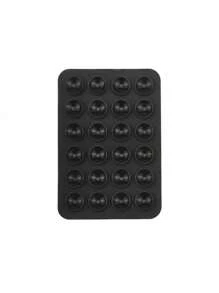 1 个硅胶吸盘手机壳支架，强力抓握支架，适合自拍和视频，免提粘性手机手柄，兼容 iPhone 和 Android 设备