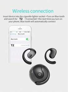 Low Latency Open-Ear Wireless Headphones - Suitable For Sports, Office, Gaming With Type-C Charging, Semi In-Ear Wireless Sporty Earbuds With Exceptional Battery Life