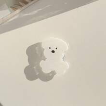 Soporte para teléfono móvil con forma de perro oso Kawaii de GUCADI, expandible y plegable, compatible con estuches de teléfono Apple, Honor, VIVO, OPPO, , Android, regalo para cumpleaños, familia, amigos, agarre de teléfono extensible y retráctil, accesorios para teléfono
