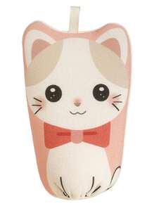 1pc Baby Bath Glove, Double-Sided Infant Bath Brush, Cute Cartoon Baby Shower Bath Towel