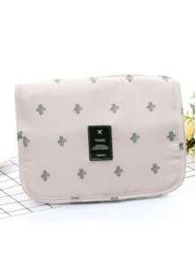 Portable Hanging Makeup Bag, Cosmetic Storage Organizer, Beauty Tools Holder, Lightweight Toiletry Bag, Large Capacity Travel Toiletry Organizer, Fluffy Hanging Toiletry Bag, Compact Makeup Organizer