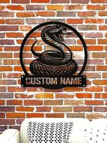 A Custom Cobra Iron Decoration With Personalized Cold-Blooded Snake Metal Hangings Is The Perfect Gift For Reptile Lovers Gifts Birthday Graduation