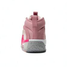 Nike أحذية كرة السلة للشباب Nike Air Zoom Crossover 2 (GS)، منخفضة الأعلى، مبطنة، خفيفة الوزن، وردي أنيق FB2689-600