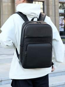 peach tree Large Capacity Waterproof Backpack For Travel Or School, Notebook Laptop Compartment, Fashionable Cartoons & Camouflage Print, Suitable For Commuting, Travel, Sports, Leisure, Business, Gift For Dad, Boyfriend Fashion Men's Bags Graduation Bag Laptop Office Accessories Work Backpack Laptop Bag For Men Large Capacity Bag Travel Bags Office Bag