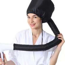 1pc Hair Dryer Bonnet Cap, Head Cover Style Blow Dry Hat, Home Hair Dryer Drying Cap, Hair Styling Hot Air Drying Cap, Perming & Dyeing Hair Treatment Cap Home Bathroom Decor Fall Decor Back To School Hair Bonnet