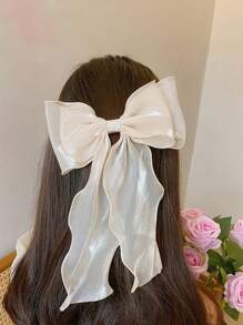 5 stuks lange strik haarspeldjes voor kinderen, diverse kleuren, prinsessenhaaraccessoires voor meisjes