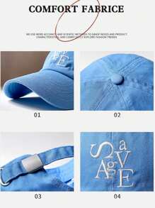 1 bucată șapcă de baseball cu broderie cu litere în stil coreean, femei, primăvară, toamnă, obișnuită, cu capul mare, circumferința capului, cu fața mică, șapcă cu vârf, cadou pentru prieteni, petrecere de aniversare