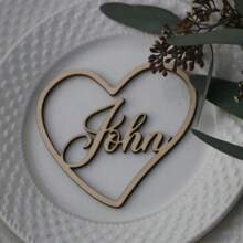 Custom Wedding Place Names/Custom Wood Heart Signs/Wooden Place Cards/ WEDDING Name Cards/Laser Cut Names/HEART TAGS For Wedding,Wedding Place Cards, Custom, Wooden Names, Party, Decoration, Gift, Wedding Decor,Name Tags, Decoration, Gift, Signs,Valentines, Gift For Her, Gift For Him, Gift For Mum, Gift For Friends, Home Decor, Decoration, Personalized Gift, Custom Gift Gifts Birthday Graduation