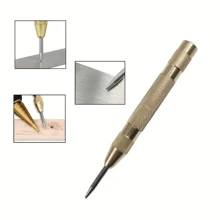 1 st. Automatische Center Hammer-Style Glasbreker, Inkeping Impactor, Hoge Hardheid Impactor, Metalen Positie Marker Impactor