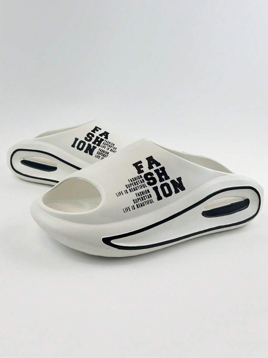 Women's Summer Outdoor Casual Coconut Slippers, Breathable Flip Flops, Lightweight Soft EVA Cloud Wave Sports Sandals, Beach Slippers