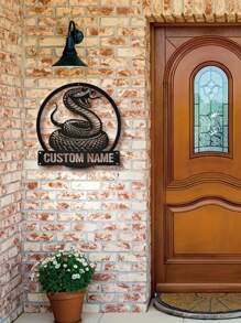 A Custom Cobra Iron Decoration With Personalized Cold-Blooded Snake Metal Hangings Is The Perfect Gift For Reptile Lovers Gifts Birthday Graduation