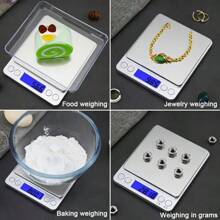 High-Precision Electronic Scale, Food Scale, Commercial Jewelry Scale, Precise Digital Kitchen Scale, Household Baking Kitchen Scale For Baking And Cooking, Baking, Meal Prep, Perfect Gift For Students, New Homeowners & Foodies