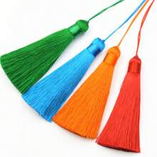 5Pcs/Lot 8+8 Cm Long Tassel Pendant Tassel Brush Crafts Handmade DIY Making Jewelry Finding Accessories - 5 Tassels - View 7