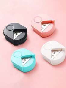 2pcs R4 Corner Punch Portable Paper Cutting Tool, Manual Photo Cutter, Round Corner Punch, Round Corner Cutting Tool, Paper Round Corner Multi-Purpose, Rounded Edge Cutter For Cards, Papercrafts, Paper Scissors And Edge Shaping, Photo Cutting DIY Craft Scrapbooking Tool - Multicolor - View 10