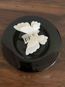 1pc Women's Butterfly Aurora Textured Medium Hair Claw Clip, Vintage Cute Style For Bun/Half-Up Hairstyles, Suitable For Everyday Use,Hair Accessories,Claw Clips,Hair Jaw Clip,Hair Clutch