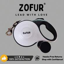 Zofur Premium Retractable Dog Leash - 26 Ft, Heavy-Duty For Dogs Up To 110 Lbs