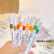 80pcs/60pcs/48pcs/36pcs/24pcs/12pcs Acrylic Marker Pen,Drawing Not Soak Paper, Art Collection, Pen To Graffiti Art Of Diy Pens, Colorful Painting Watercolor Art Mark Pen Sets, Waterproof High-Capacity Color Pen, Exquisite Gift To The Student, The Perfect Gifts Of Gifts, Marker Pen,Back To School,School Supplies