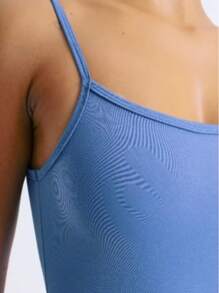 Blue Fitness Gym Polyamide Jumpsuit MC172 - Blue - View 3