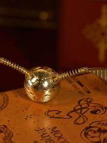 Harry Potter Harry Potter Złoty Znicz Magnetyczny Lodówka, 3D Klasyczne Złote Znicz Magnesy Lodówka, Magnesy Pamiątkowe Podróży, Dekoracyjne Magnesy Lodówka, Urocze Magnesy Kuchenne Do Biura, Przybory Kuchenne, Podstawowe Akcesoria Do Mieszkania, Podstawowe Akcesoria Do Akademika, Dekoracja Domu [Oficjalnie Licencjonowane] ﻿ ﻿
