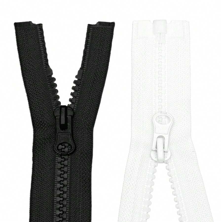 2 Peças Zíperes #5 Separadores de Resina, Zíperes Removíveis, Adequados para Costura Doméstica DIY, Substituição de Zíper