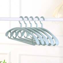 1件-5件旋转衣架宽带衣架裤架衣物收纳架不留痕阳台衣柜收纳塑料防滑衣架家用晾晒成人防皱架