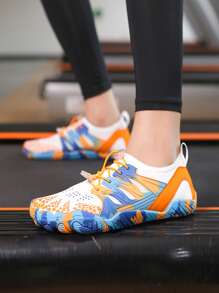 1 Pair Unisex Outdoor Hiking & Wading Shoes, Breathable Water Sports Shoes, Lightweight Non-Slip Quick Drying Suitable For Camping, Fishing, Yoga, Running - Blue - View 7