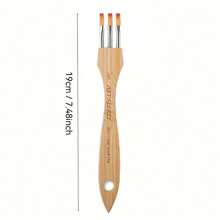 Professional Artist's Favorite - Multifilament Nylon Paint Brushes - High Quality For Smooth Watercolor & Acrylic Painting - Flexible, Easy To Clean Brush Set, Ideal For Winter, New Year