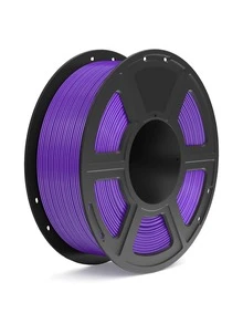 PETG Purple Filament 3D Printer Filament Set, 1.75mm High Precision, Vacuum Sealed, Good Adhesion, Less Warpage, Smooth Printing Material Quality - Purple - View 1