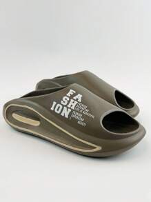 女士夏季户外轻便舒适拖鞋，软底 EVA 云波运动凉鞋，透气人字拖