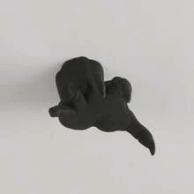 1 pieza Soporte para joyas en forma de mano de demonio gótica - Organizador de joyas de material plástico con ganchos decorativos, decoración de hogar vintage Vuelta al cole