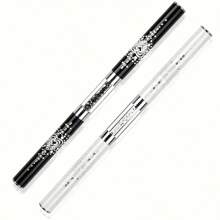 2Pcs Dual-Ended Nail Art Design Brushes With Rhinestone Handle - UV Gel Nail Art Tools Set