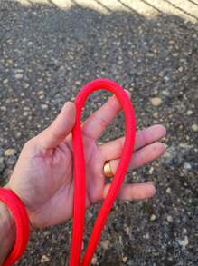 Long Dog Leash 1 To 10 Meters 10mm Poly Rope Walking Lead - 紅色 - 查看 6
