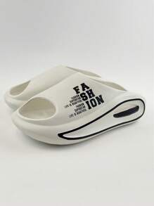 Women's Summer Outdoor Casual Coconut Slippers, Breathable Flip Flops, Lightweight Soft EVA Cloud Wave Sports Sandals, Beach Slippers