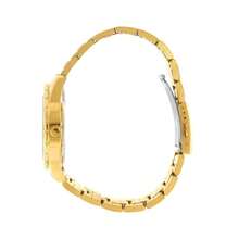 RELÓGIO LINCE DOURADO COM CRISTAIS LRG4732L40 C2KX