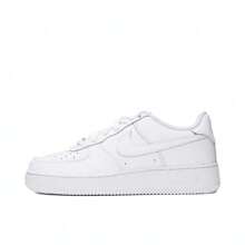 Zapatillas deportivas Nike Air Force 1 LE (GS) de corte bajo para niños FV5951-111 - Blanco - Ver 1
