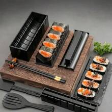 Sushi Making Kit Japanese Rice Ball Cake Roll Mold DIY Home Sushi Making Tool Multifunctional Plastic Kitche Sushi Maker Tool - A - View 2