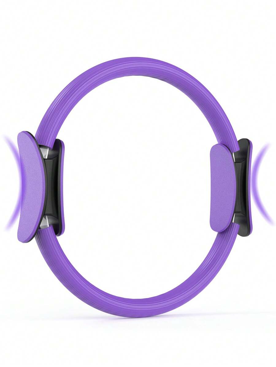 Pilates Ring Circle Ring 13 Inch For Thigh Workout, Yoga Ring Thigh Toner, Home Pilates Equipment For Women, Pilates Circle Fitness Equipment Thigh Master - 紫色 - 查看 1
