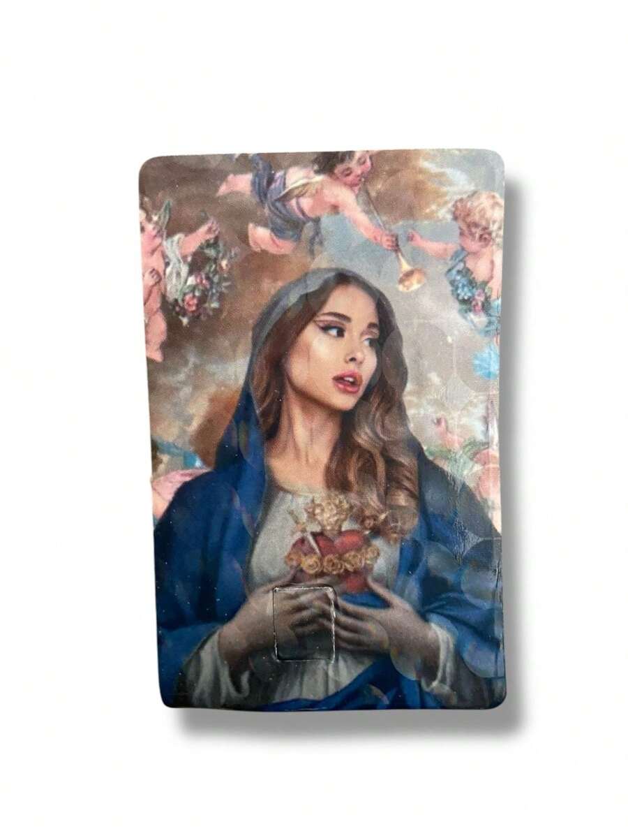 1 Sticker Adhesivo Ariana Patrona Tarjeta crédito debito transporte