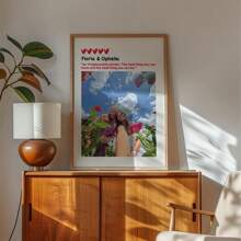 1 件个性化照片打印，灵魂姐妹打印友谊礼物，照片中的肖像，定制爱情照片打印礼物送给男朋友女朋友，新年礼物送给闺蜜妈妈朋友，生日订婚结婚周年纪念无框架，多功能，快干，防水，防霉，可重复使用，装饰性，不锈钢，可爱，舒适，时尚，迷人，高品质，适合女士，厨房，茶室，家居，花园 - 彩色 - 查看 4