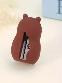 1件/3件/7件趣味创意水豚铅笔制作器，奢华炫酷时尚文具，颜色随机，造型新颖的铅笔刀，可用于生日装饰，独特设计，趣味学习用品及教师奖励礼物，儿童铅笔，酷炫儿童，教师用柔软文具，男孩礼物，女孩礼物，适合毕业季、宰牲节、独立日、返校季、返校季