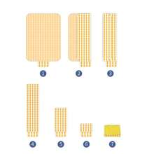 1 件户外野餐垫，防水加厚露营毯，适合海滩、徒步旅行、野餐 - 彩色 - 查看 7