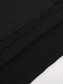 London Print Short Sleeve T-Shirt, Casual Crew Neck Top For Spring & Summer, Men&Women's Clothing - màu đen - Xem 4