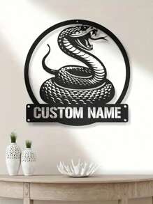 A Custom Cobra Iron Decoration With Personalized Cold-Blooded Snake Metal Hangings Is The Perfect Gift For Reptile Lovers Gifts Birthday Graduation