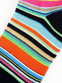 5/8 Pairs Random Men's Fun Pattern Low Cut Socks, Comfy & Breathable Elastic Socks, For Daily Wearing And Holiday Gifts - Multicolor - View 5