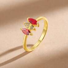 1 pièce Bagues avec pierres de naissance multifamiliales, bijoux de pierres de naissance, bagues de pierres de naissance de mère, bagues de mère personnalisées, bagues chics, cadeaux de Noël