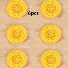 3/6pcs/Bathroom Floor Drain Filter, Kitchen Sink Anti Clogging Filter, Multifunctional Anti Clogging Filter, Sewer Insect Cover - Multicolor - View 16