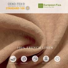 Rectangle Tablecloth - 100% Pure French Linen Durable Stonewashed Table Clothes