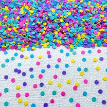 10g/0.35oz Bag Polymer Clay Slice For Slime Mix Ins, Resin Glitters Sprinkle For Party Decorations,Colorful Confetii For Holiday Accessories Birthday Party Supplies Party Favor,DIY Act Craft Handmade Jewelry Making Accessories Decoration Bead, Dot, Snow. Heart, Moon And Star. Cake. Fake Sprinkles For Slime Mix Ins, Nail Art Slices, And Cellphone Decorations - Multicolor - View 22